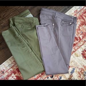 2 Pair Deal- Skinny Pants Size 9